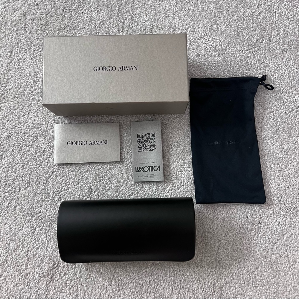 Giorgio Armani Sunglass Case Box Sleeve NWT
